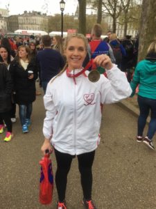 Natalie Steward London Marathon 2016 Remote Personal Training Ireland Fitness Sucess Achieve Sports Massage Thai Boxing Combat Conditioning Maidstone Dartford inov8 K